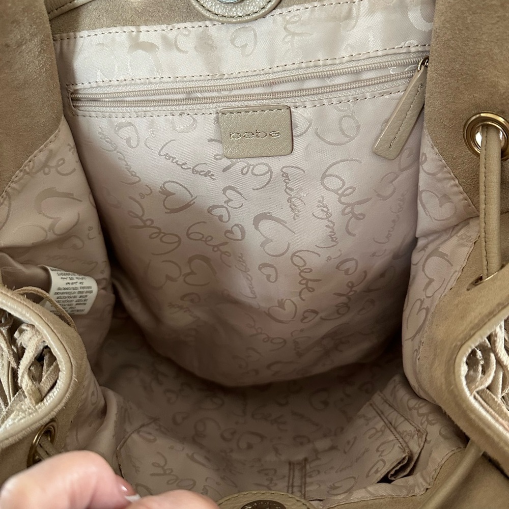 Bebe Cream Bags with Spacious Interior and Stylish Design - Picture 3 of 7